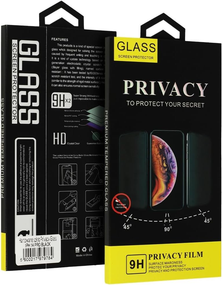 PRIVACY GLASS 13 PRO MAX BLACK