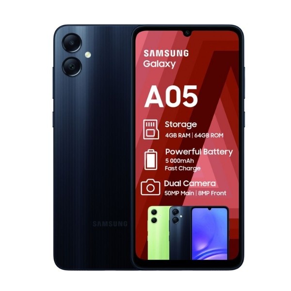 GALAXY A05 4GB RAM 64GB ROM 5000mAh BATTERY