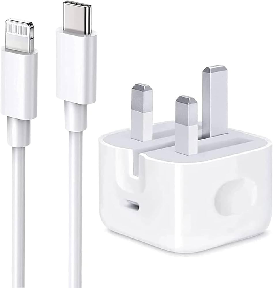 iPhone 14 Pro Max 25W USB-C Power Adapter USB-C to Lightning Cable